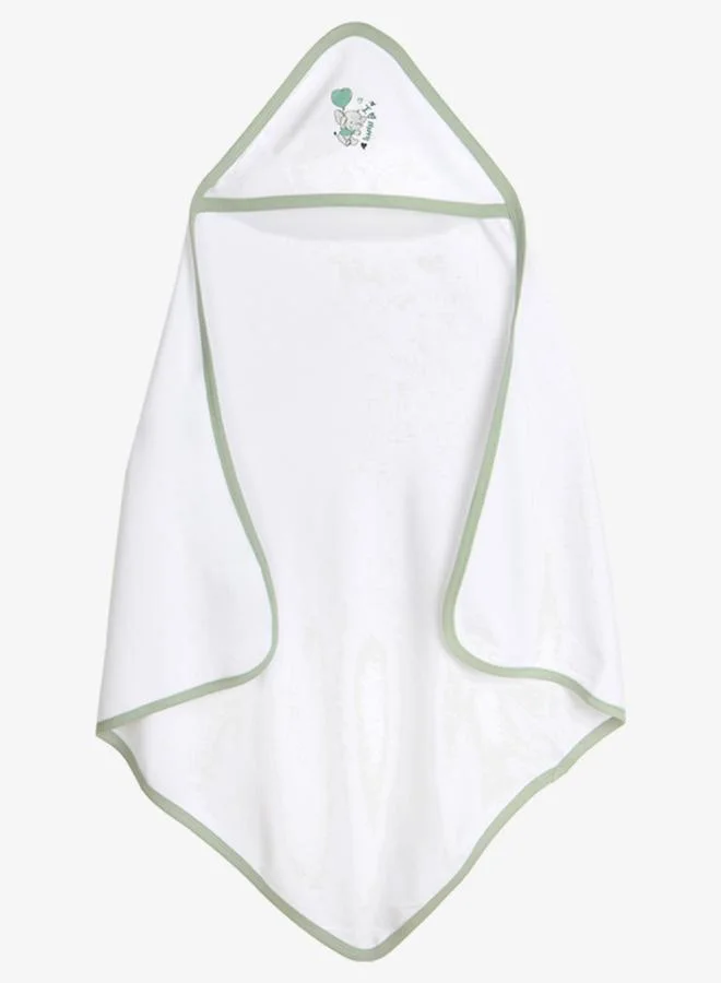 Babies Basic 100% Cotton Swaddle Receiving Blanket for New Born, 75x75cm